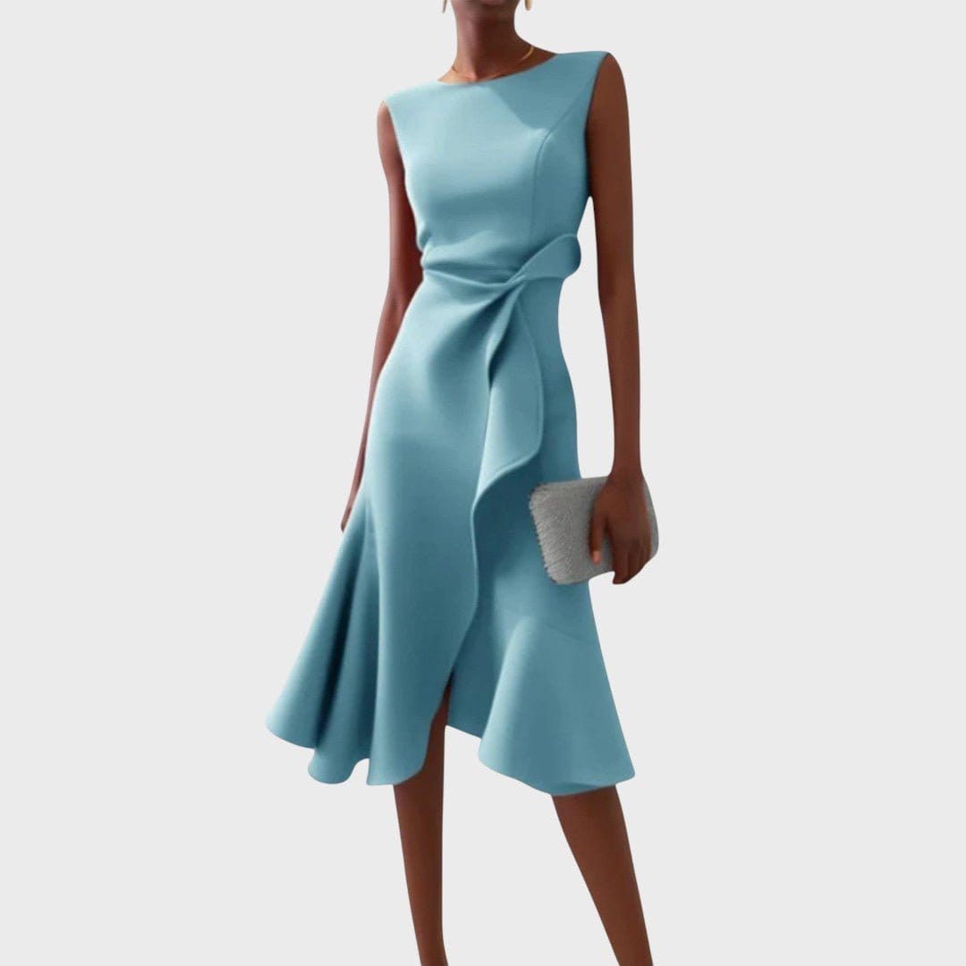Katarina - Asymmetrical Midi Dress Naborana - nadiazagreb