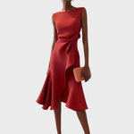 Katarina - Asymmetrical Midi Dress Naborana - nadiazagreb