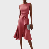 Katarina - Asymmetrical Midi Dress Naborana - nadiazagreb