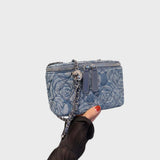 Ksenija - Cvjetna Denim Torba - nadiazagreb