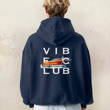 LA BOAT HOODIE TAMNOPLAVA