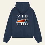 LA BOAT HOODIE TAMNOPLAVA