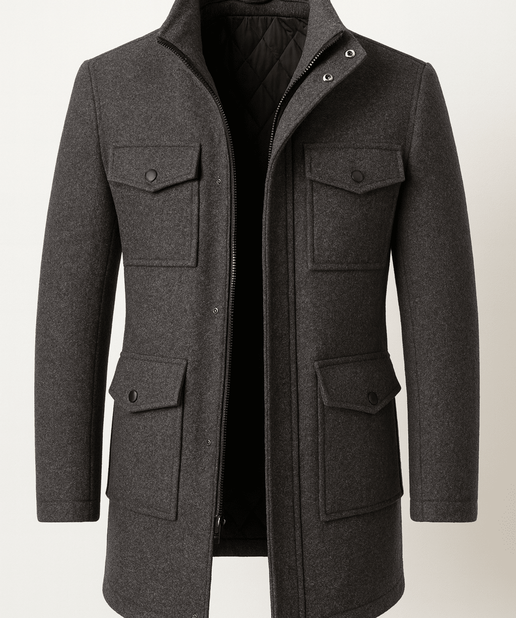 Levi | Vuneni Zimski Mantil - nadiazagreb