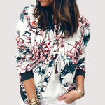 Lidia™ | Stilizirana bomber jakna s cvjetnim printom - nadiazagreb