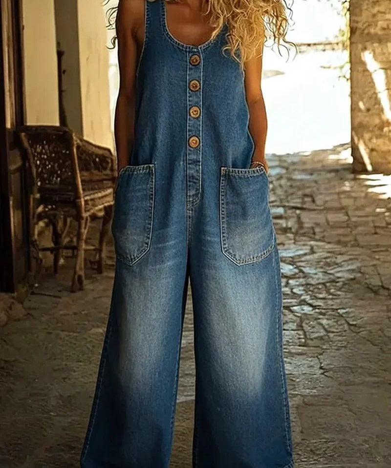 Lora™ - Vintage Style Jumpsuit - nadiazagreb