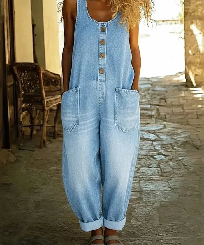 Lora™ - Vintage Style Jumpsuit - nadiazagreb