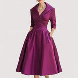 Lorenza™ | Midi Satin Dress - nadiazagreb
