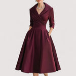 Lorenza™ | Midi Satin Dress - nadiazagreb