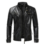 Louis™ | Elegant Men's Leather Jacket - nadiazagreb
