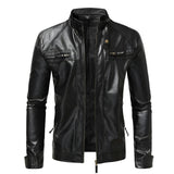 Louis™ | Elegant Men's Leather Jacket - nadiazagreb