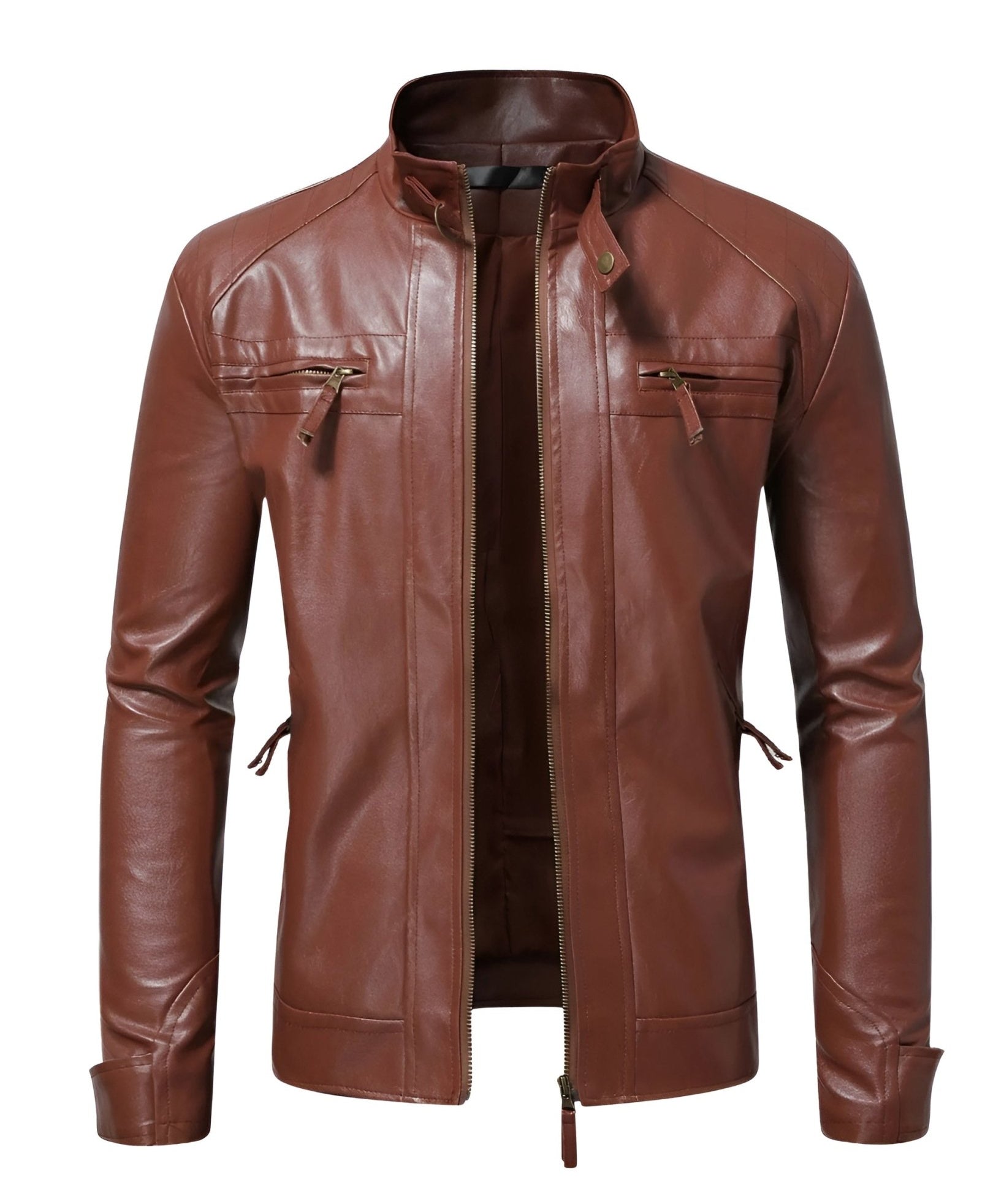 Louis™ | Elegant Men's Leather Jacket - nadiazagreb