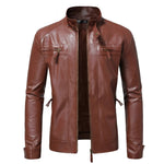 Louis™ | Elegant Men's Leather Jacket - nadiazagreb