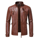 Louis™ | Elegant Men's Leather Jacket - nadiazagreb