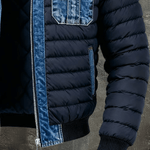 Luka | Hybrid Denim Jacket with Padding - nadiazagreb