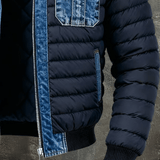 Luka | Hybrid Denim Jacket with Padding - nadiazagreb