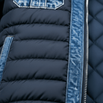 Luka | Hybrid Denim Jacket with Padding - nadiazagreb