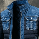 Luka | Hybrid Denim Jacket with Padding - nadiazagreb