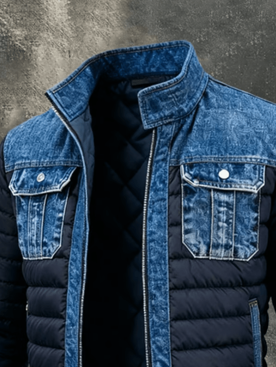 Luka | Hybrid Denim Jacket with Padding - nadiazagreb