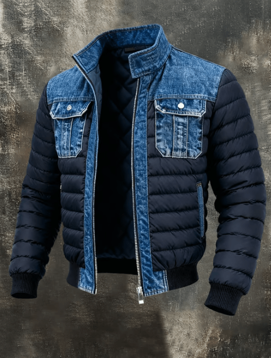Luka | Hybrid Denim Jacket with Padding - nadiazagreb