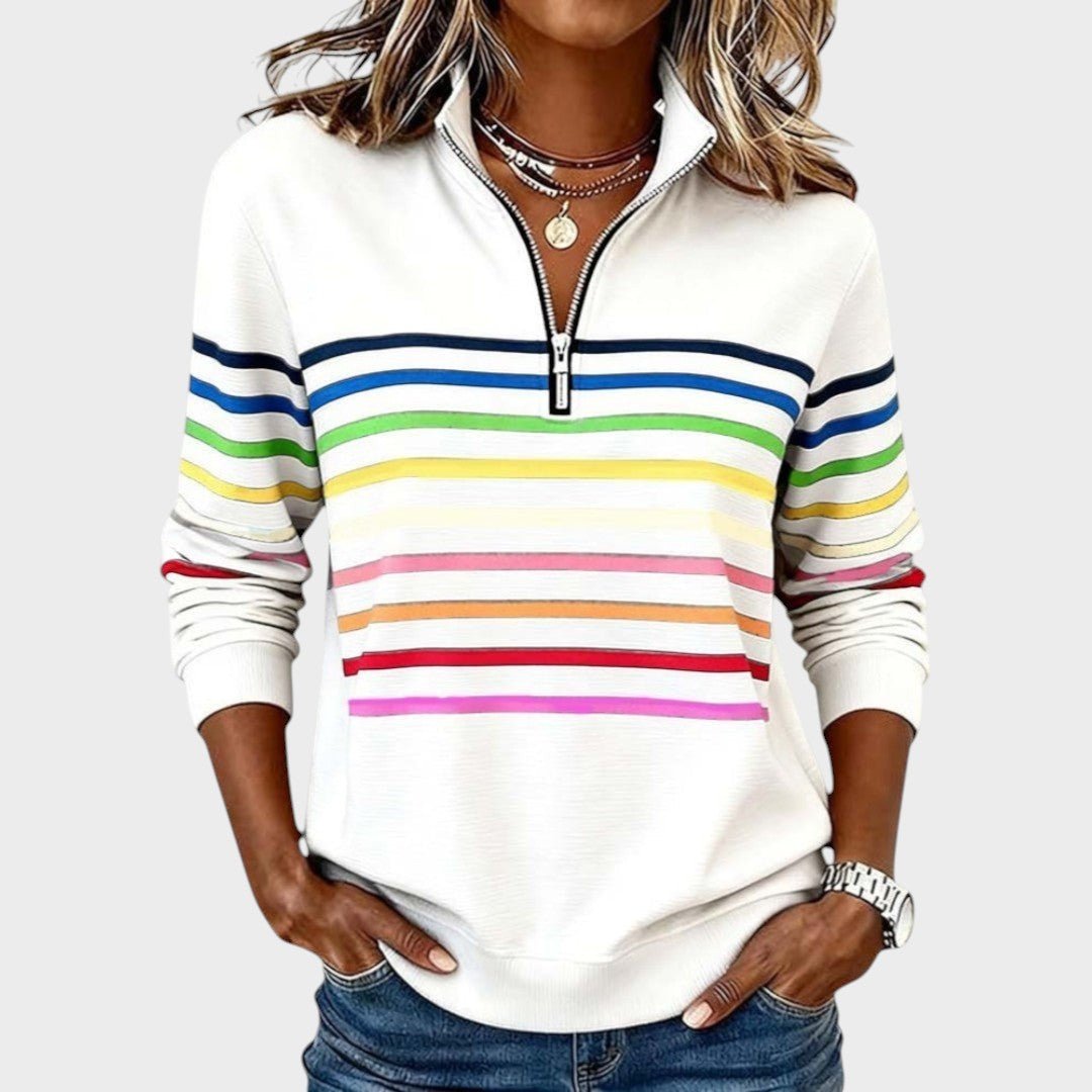 Mari - Opušteni top s patentnim zatvaračem - nadiazagreb