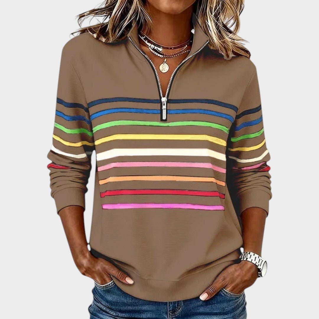 Mari - Opušteni top s patentnim zatvaračem - nadiazagreb