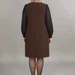 Marian | Elegantna haljina od šifona sa šljokicama - nadiazagreb