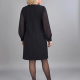 Marian | Elegantna haljina od šifona sa šljokicama - nadiazagreb
