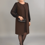 Marian | Elegantna haljina od šifona sa šljokicama - nadiazagreb