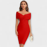 Marija - Elegantna haljina s V - izrezom - nadiazagreb
