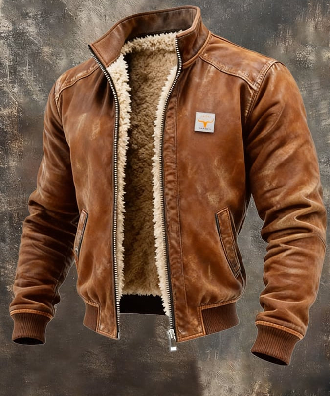 Marin | Vintage Jacket with Sherpa Lining - nadiazagreb