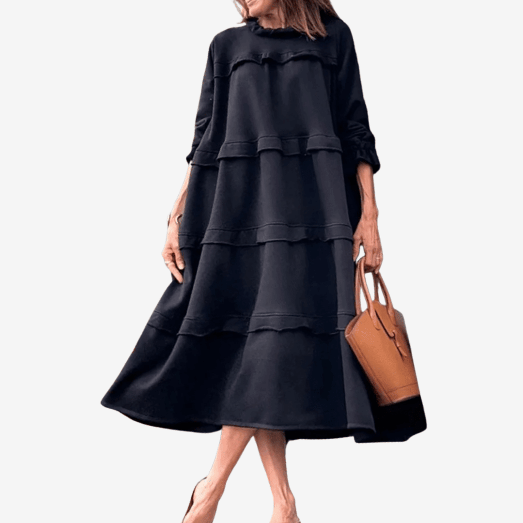 Midi haljina s ruffles - nadiazagreb