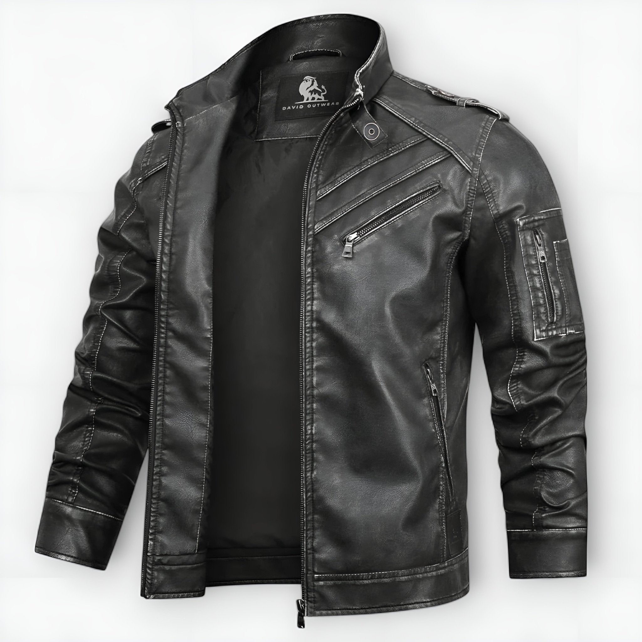 Nicolas™ | Engine Leather Jacket - nadiazagreb