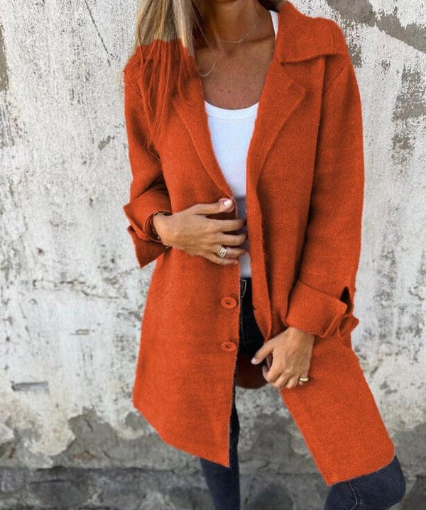 Nika - Elegantni Minimalistički Kaput - nadiazagreb