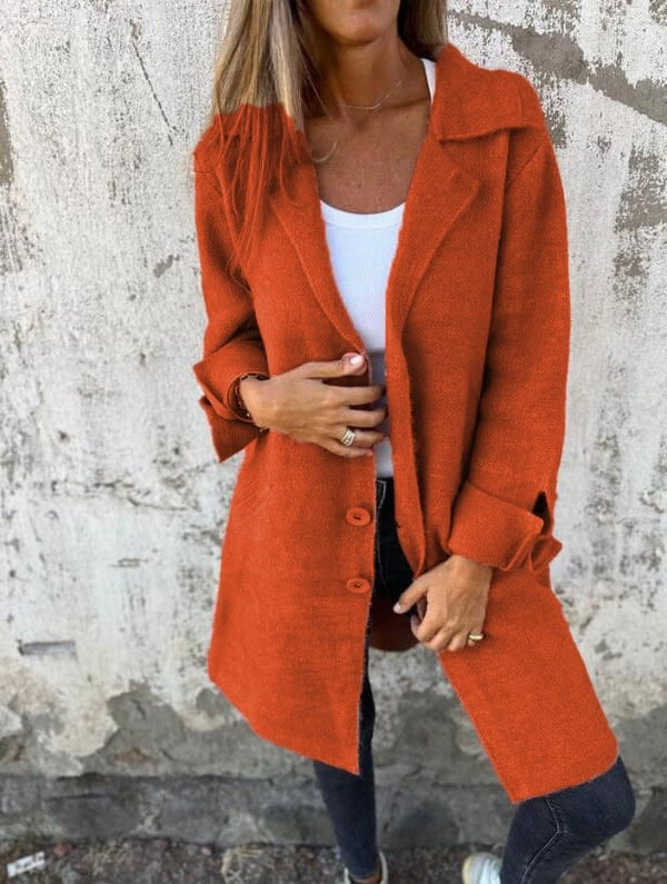 Nika - Elegantni Minimalistički Kaput - nadiazagreb