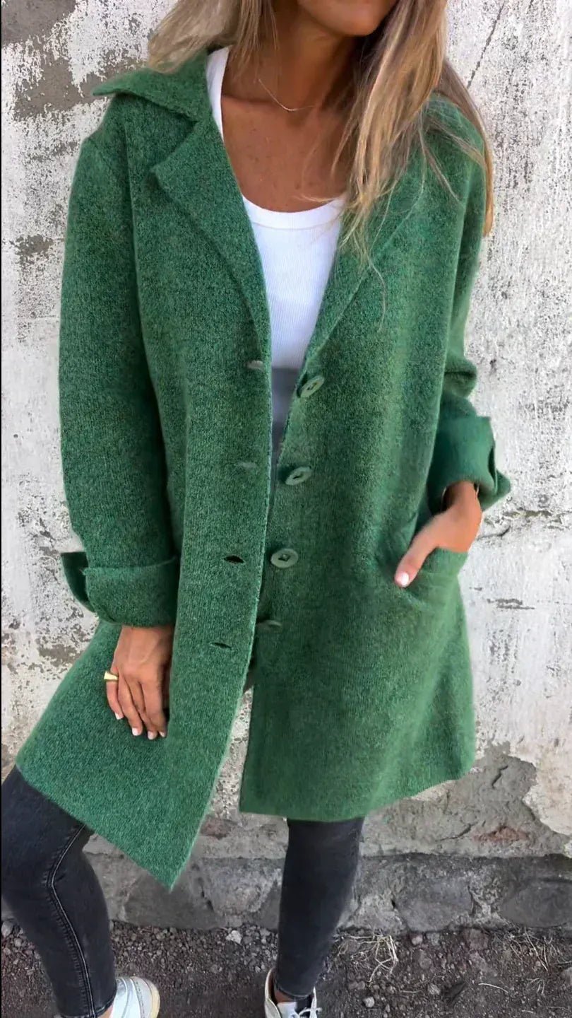 Nika - Elegantni Minimalistički Kaput - nadiazagreb
