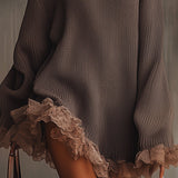 Nina | Pletena Haljina s Ruffles - nadiazagreb