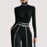 Nolia™ | Bijeli set s širokim hlačama - nadiazagreb