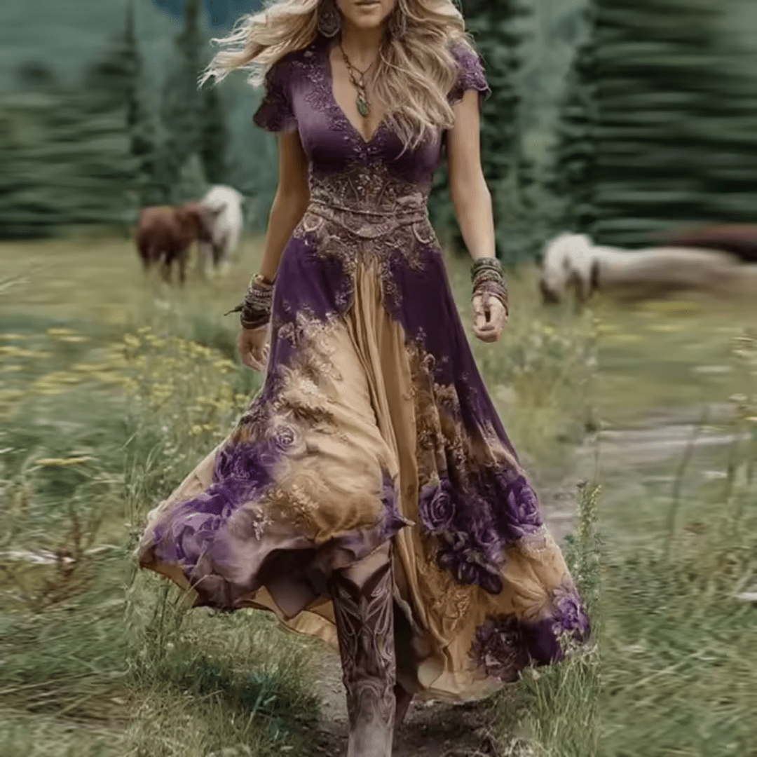 Noraya | Boho Haljina s Vintage Inspiracijom - nadiazagreb