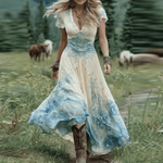 Noraya | Boho Haljina s Vintage Inspiracijom - nadiazagreb