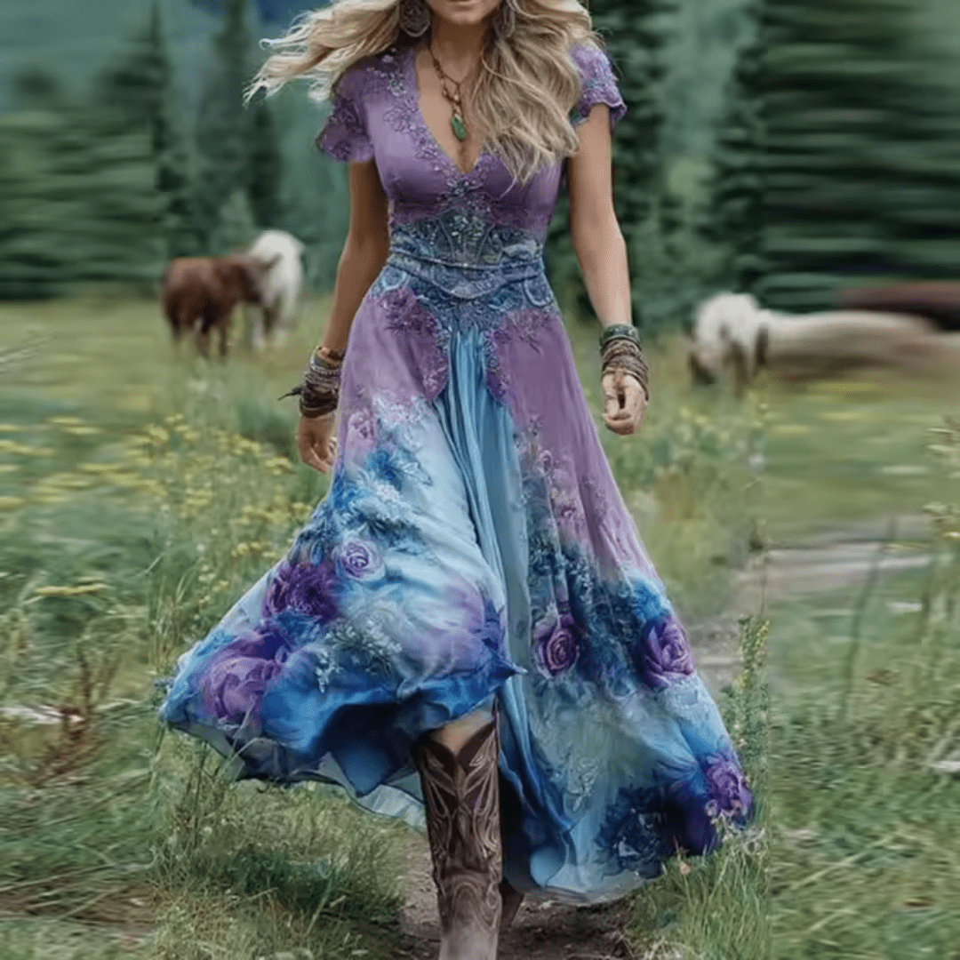 Noraya | Boho Haljina s Vintage Inspiracijom - nadiazagreb