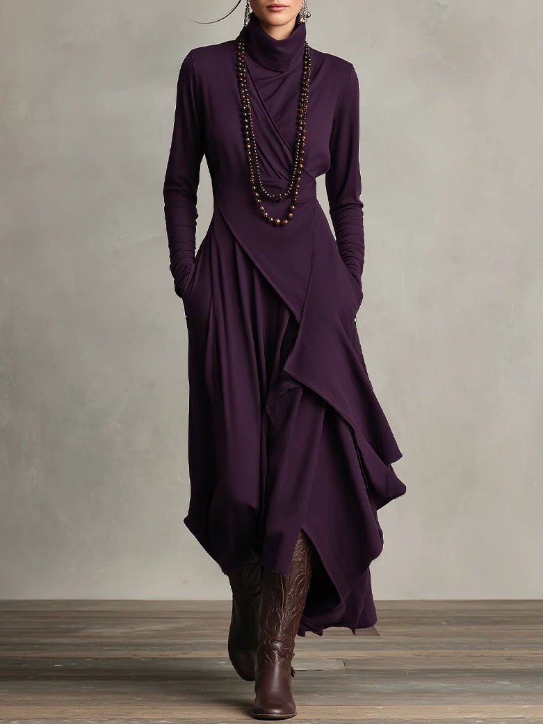 Patrizia | Asymmetrical Maxi Tunic Dress - nadiazagreb