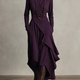 Patrizia | Asymmetrical Maxi Tunic Dress - nadiazagreb