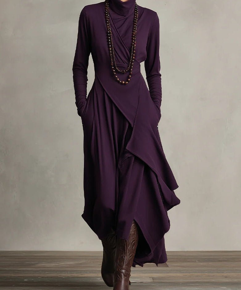 Patrizia | Asymmetrical Maxi Tunic Dress - nadiazagreb