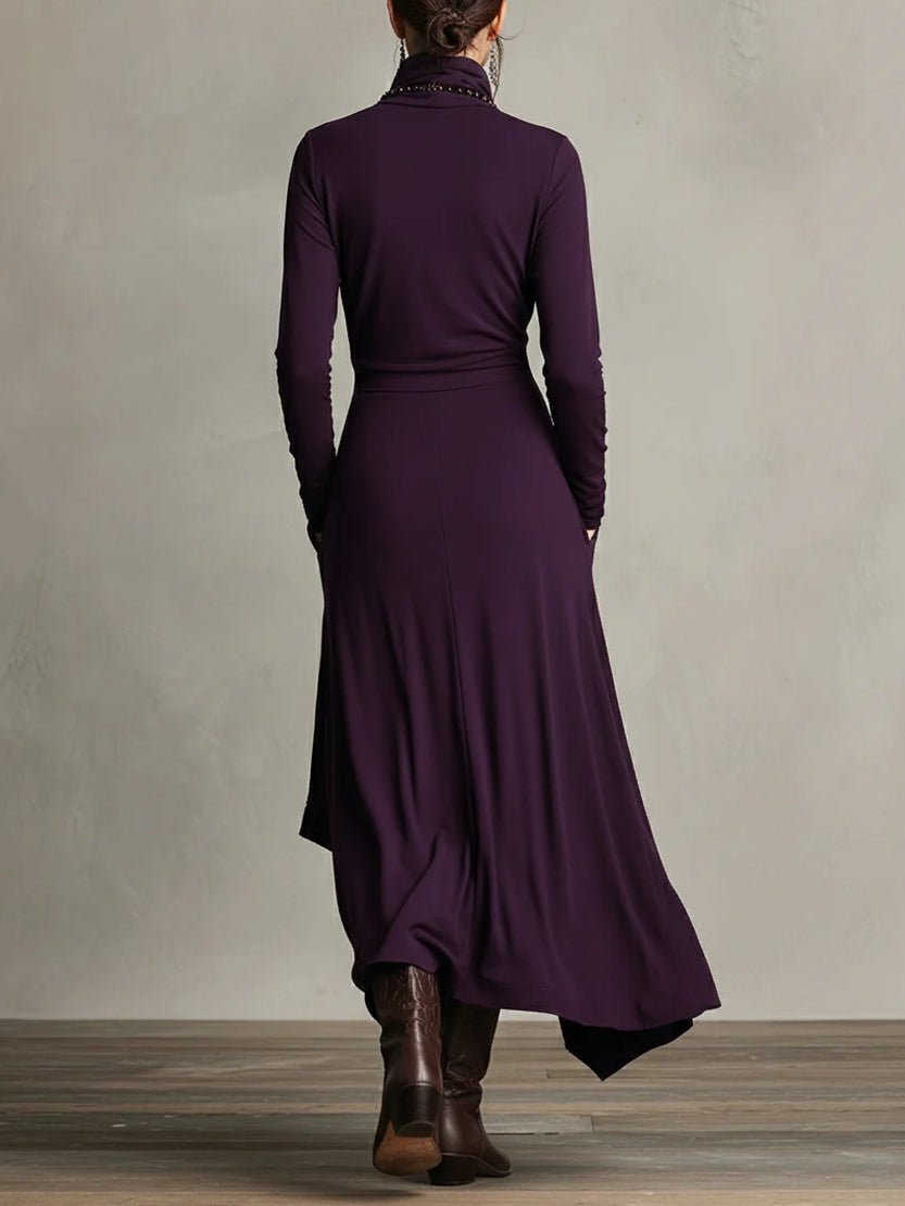 Patrizia | Asymmetrical Maxi Tunic Dress - nadiazagreb