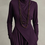 Patrizia | Asymmetrical Maxi Tunic Dress - nadiazagreb