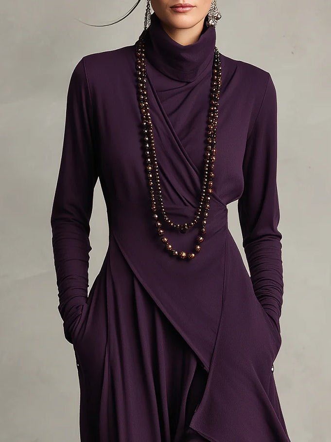Patrizia | Asymmetrical Maxi Tunic Dress - nadiazagreb