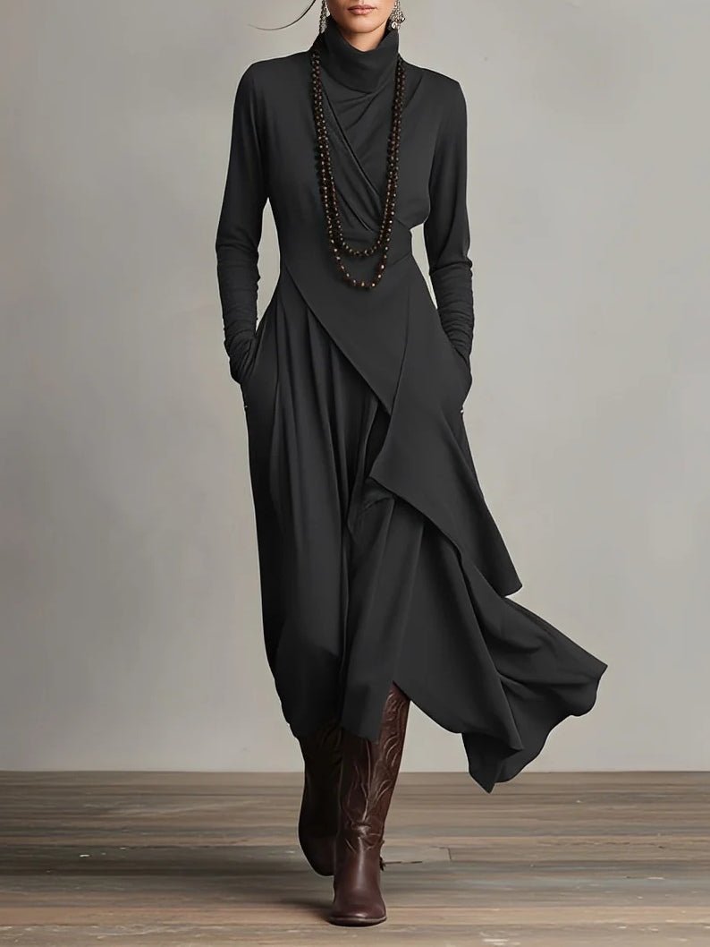 Patrizia | Asymmetrical Maxi Tunic Dress - nadiazagreb