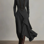Patrizia | Asymmetrical Maxi Tunic Dress - nadiazagreb