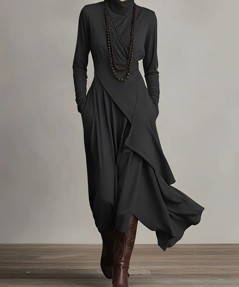 Patrizia | Asymmetrical Maxi Tunic Dress - nadiazagreb