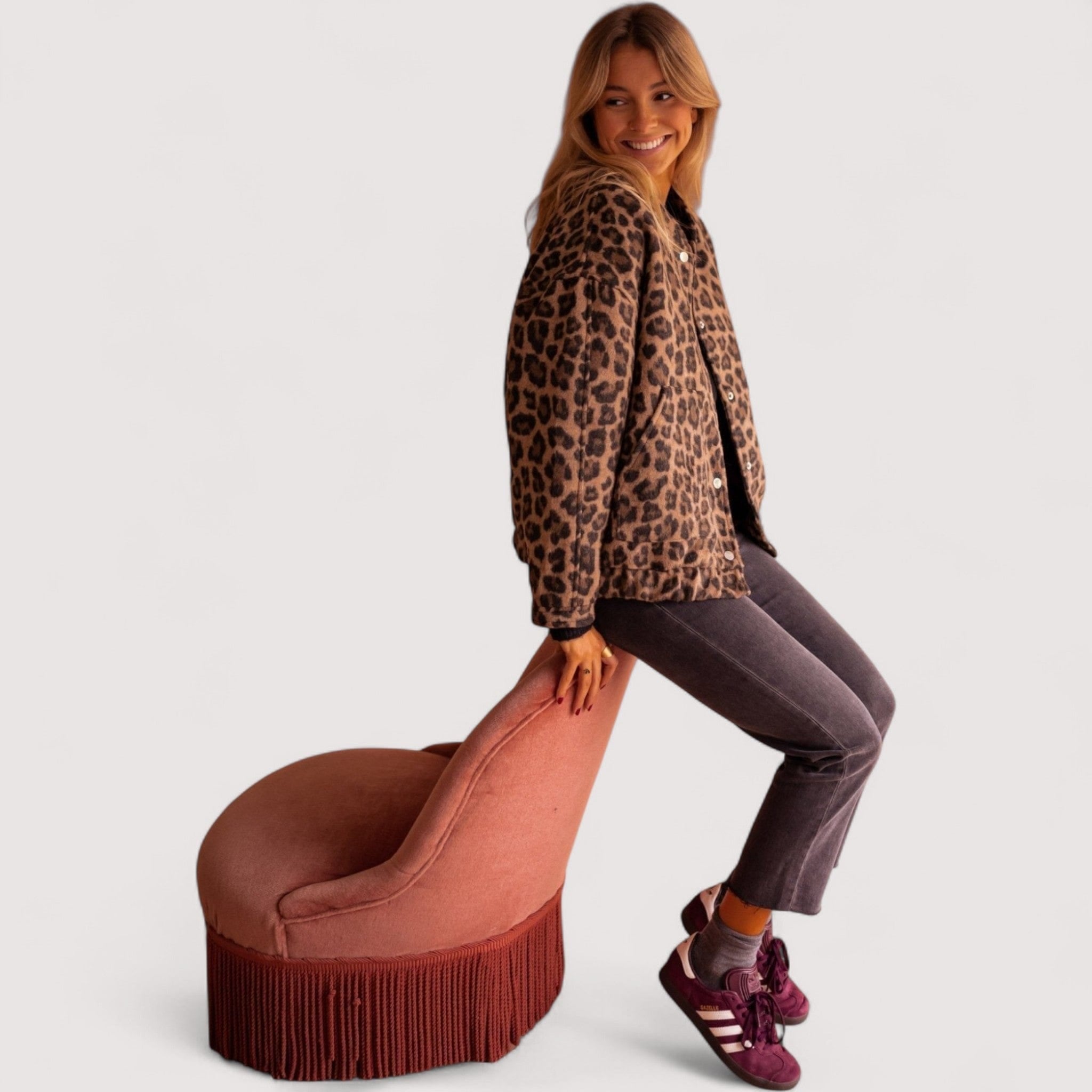 Paulina™ | Trendy Jakna s Leopard Uzorkom - nadiazagreb
